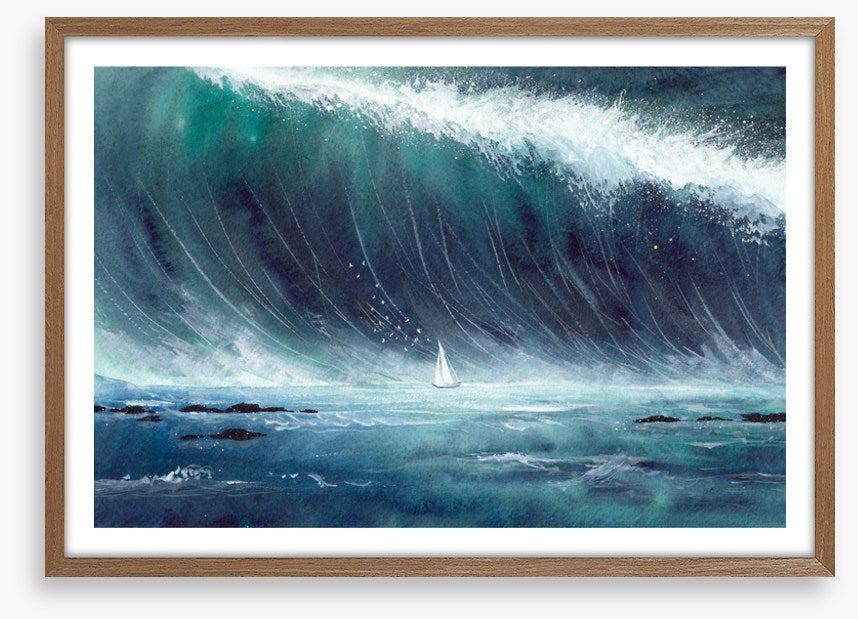 Racing the wave