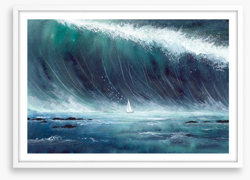 Racing the wave