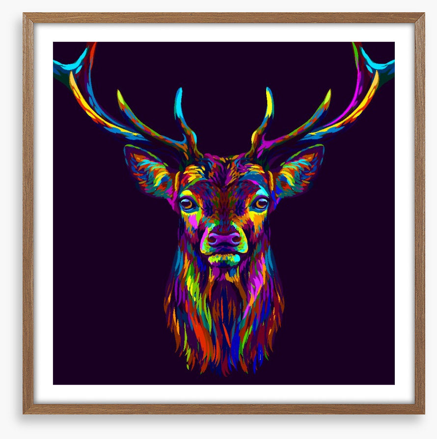 Neon deer