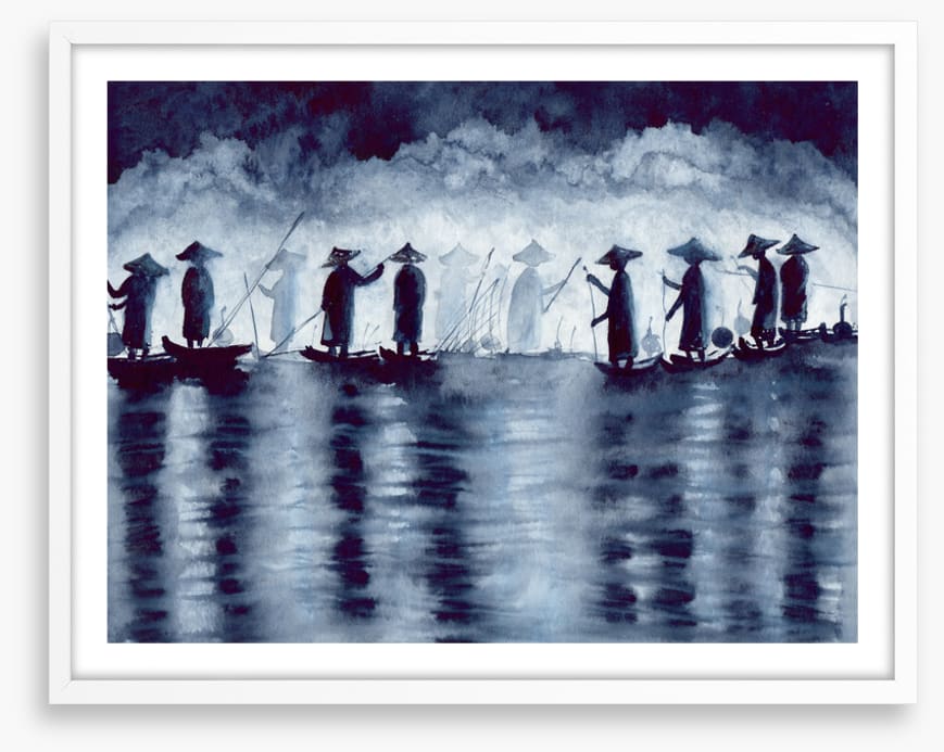 The midnight fishermen
