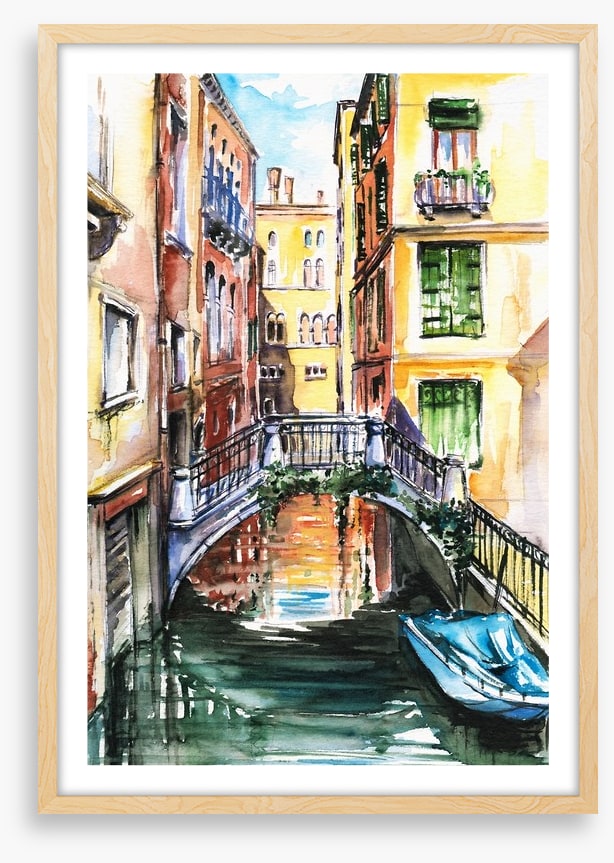 Bridge over the canal