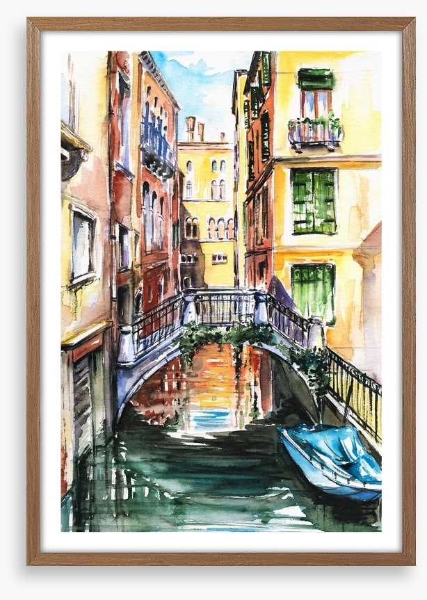 Bridge over the canal