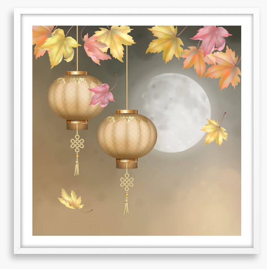 Paper lantern fall