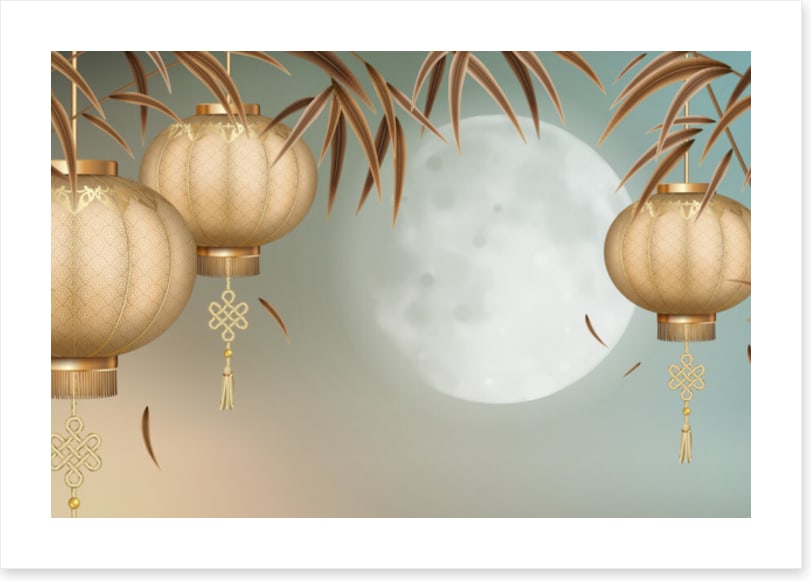Full moon lanterns
