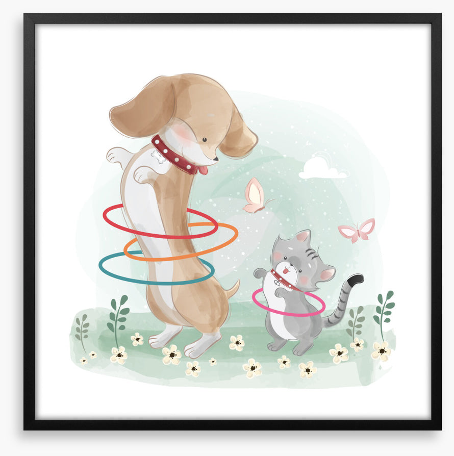 Hula hoop friends