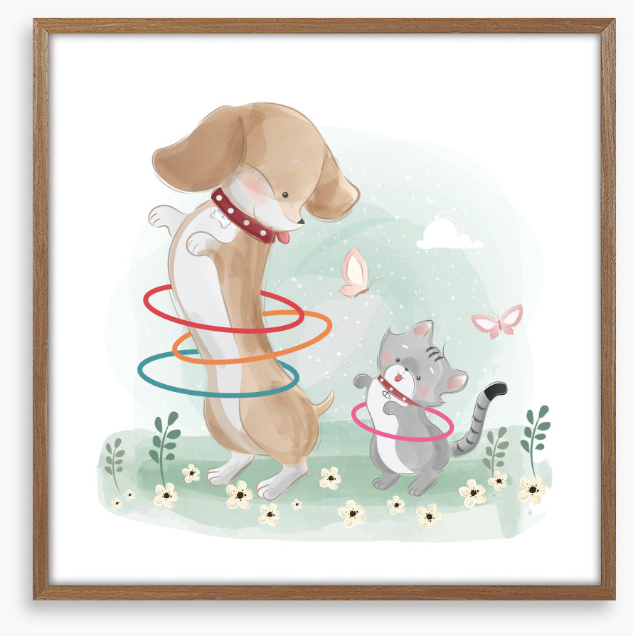 Hula hoop friends