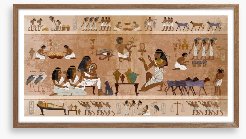 Life in hieroglyphics