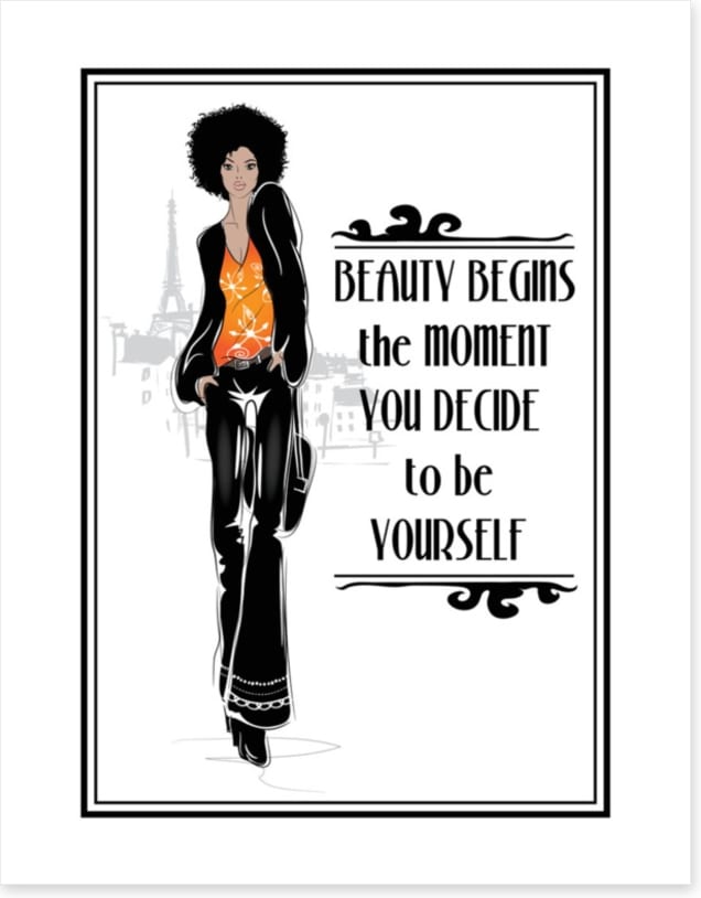 To be yourself