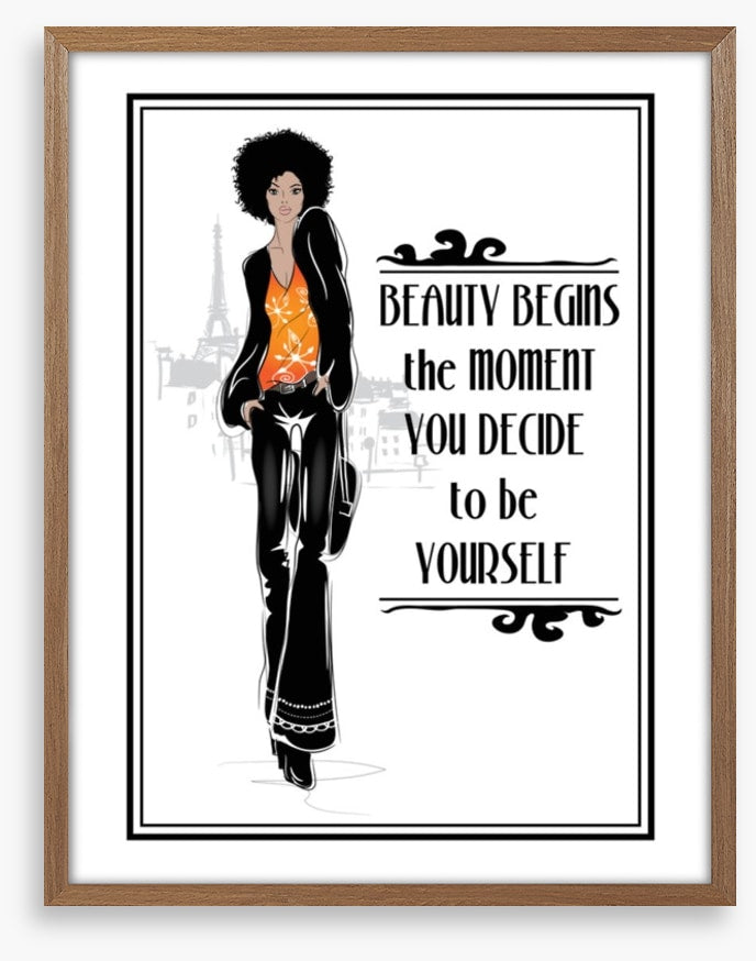 To be yourself