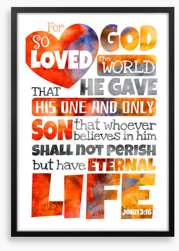 For God so loved