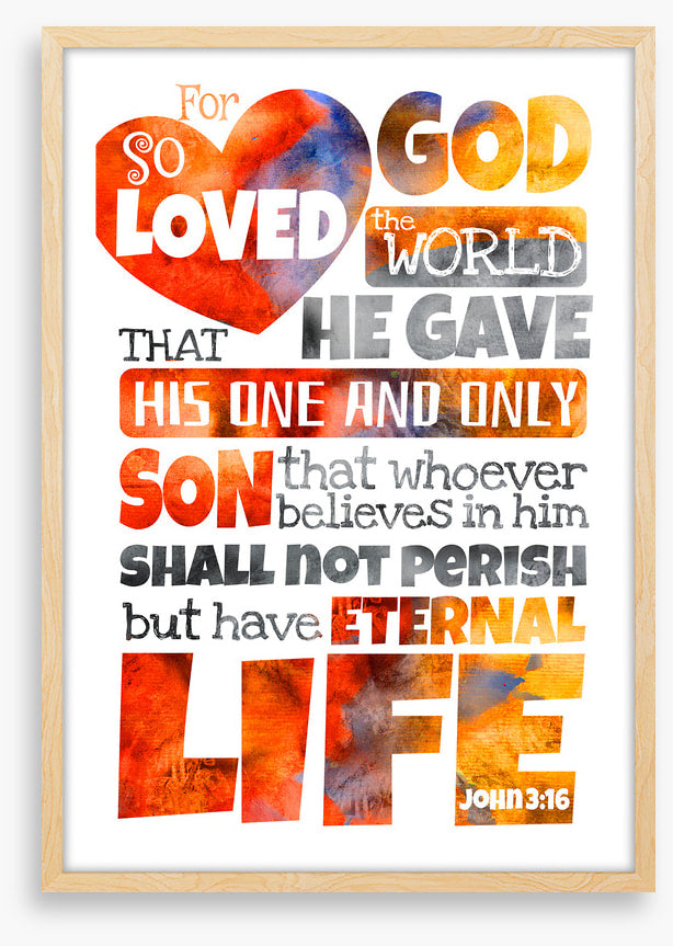 For God so loved