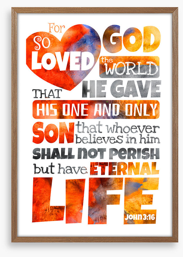 For God so loved