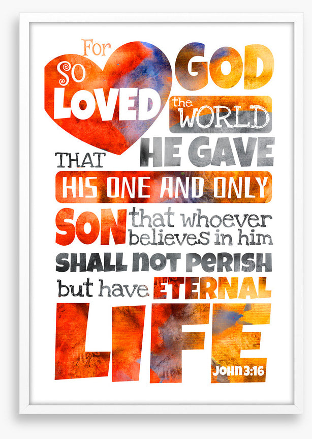 For God so loved
