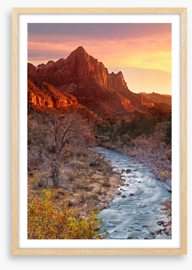 Virgin River sunset