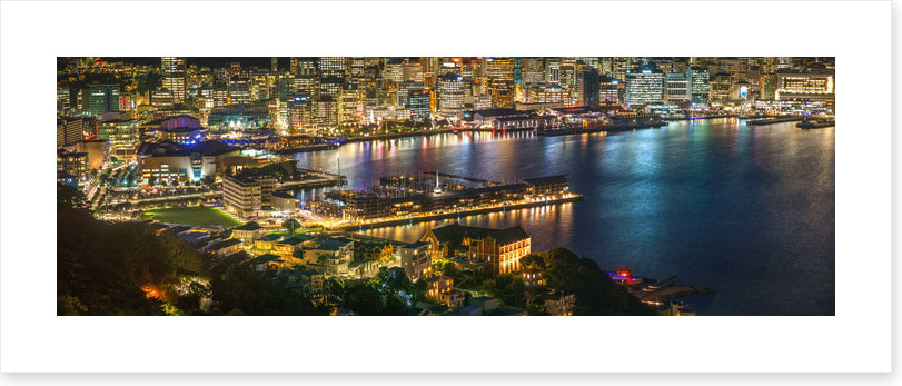 Wellington lights panorama