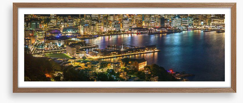 Wellington lights panorama
