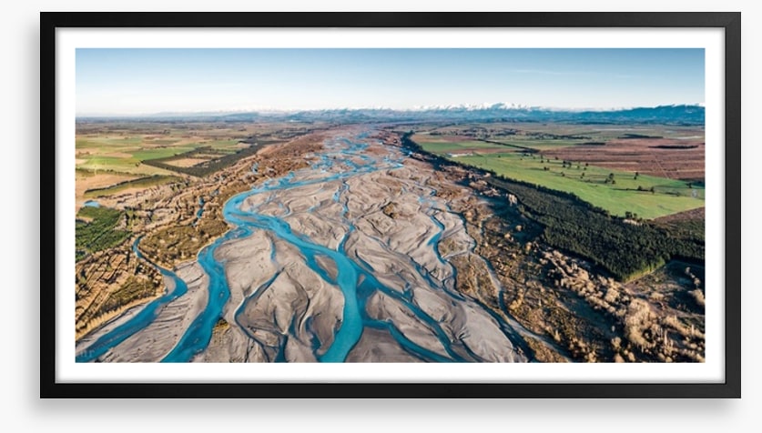 Braided river panorama