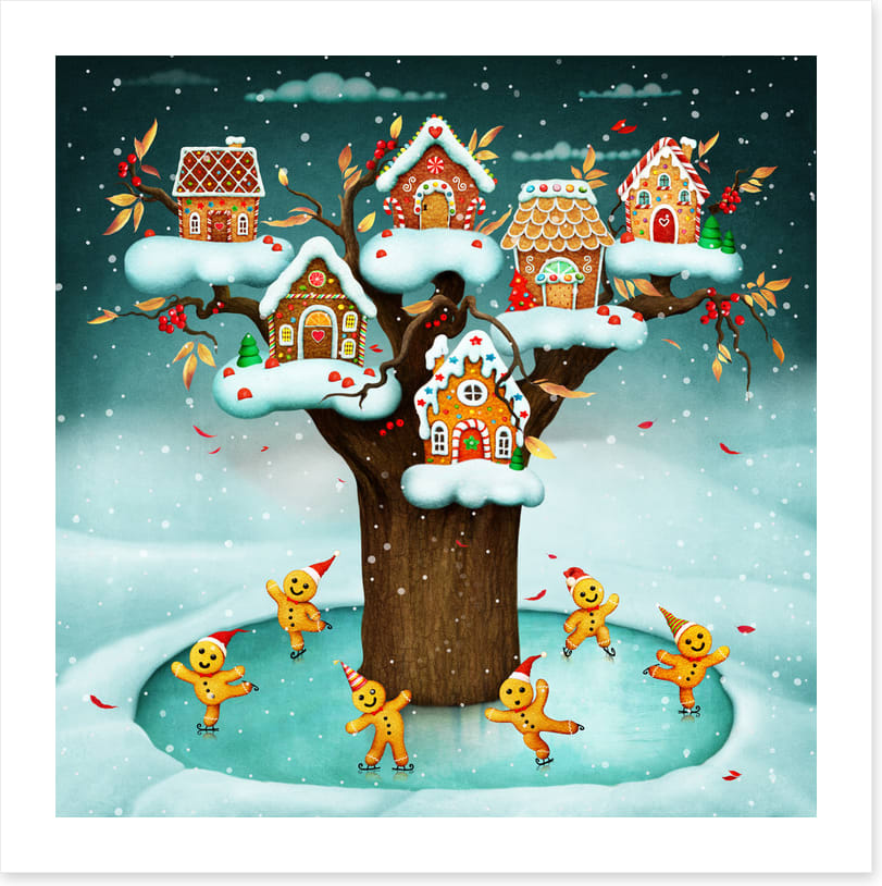 The gingerbread tree