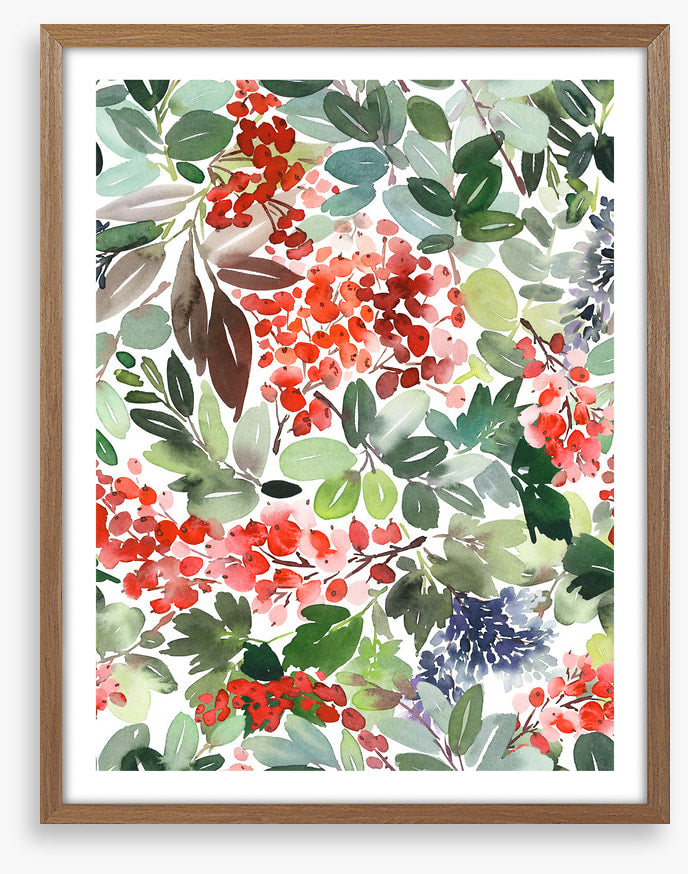 Berries and spruce