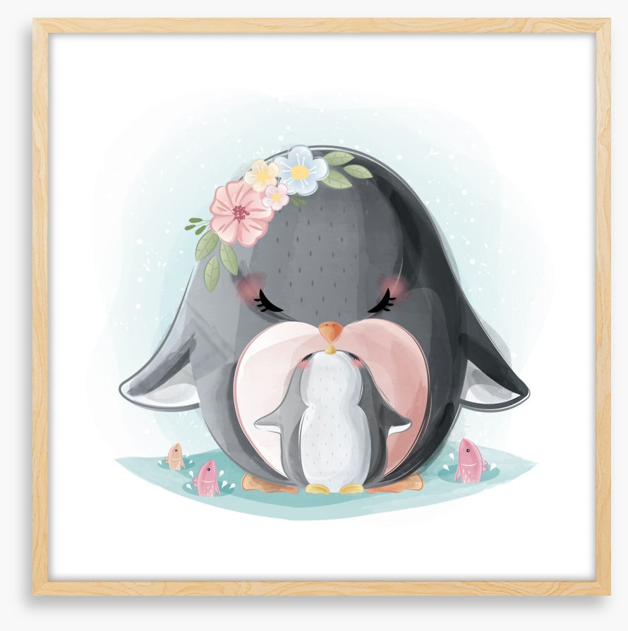 Penguin kisses
