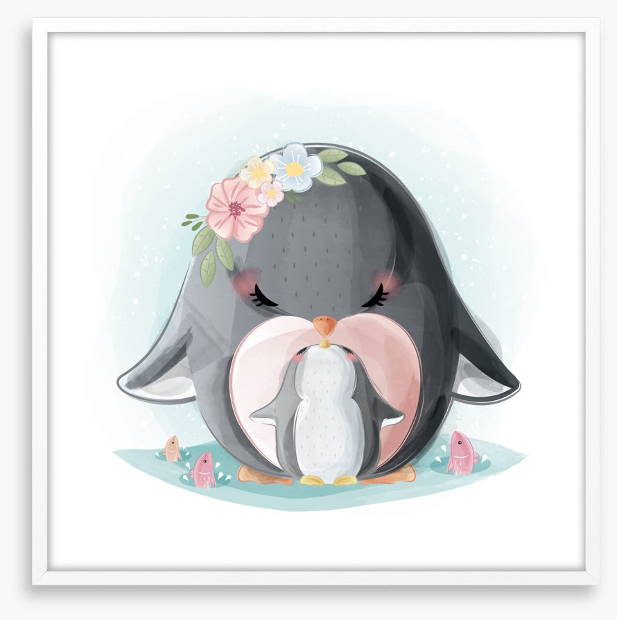 Penguin kisses