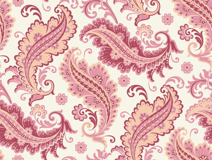 Paisley in pink