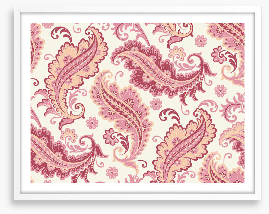 Paisley in pink