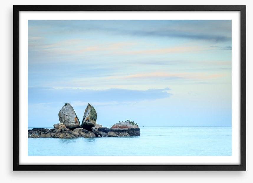 Split apple rock