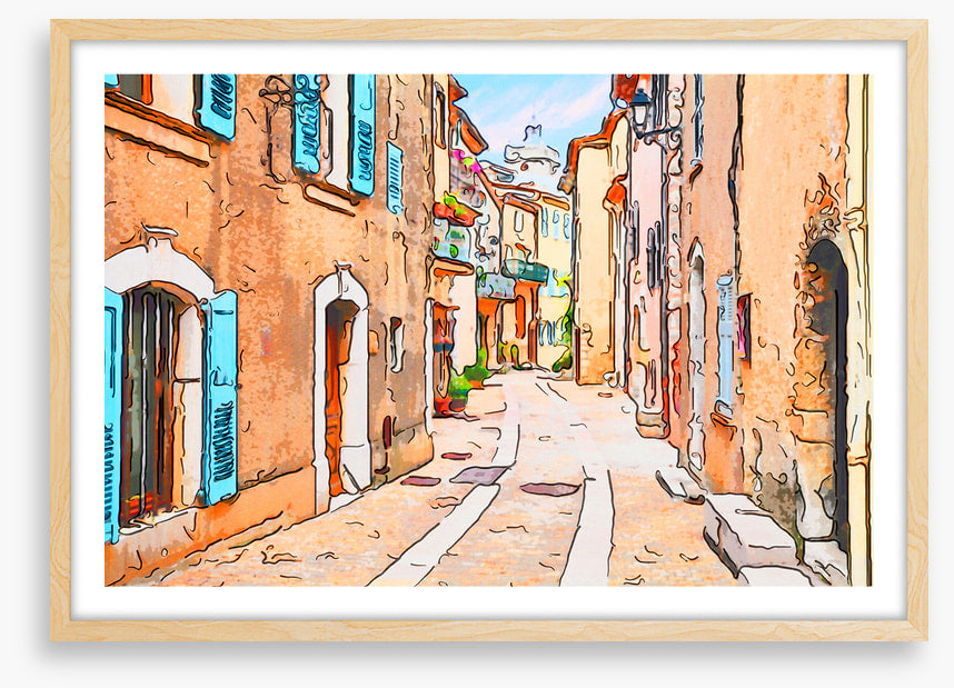 Old town alley
