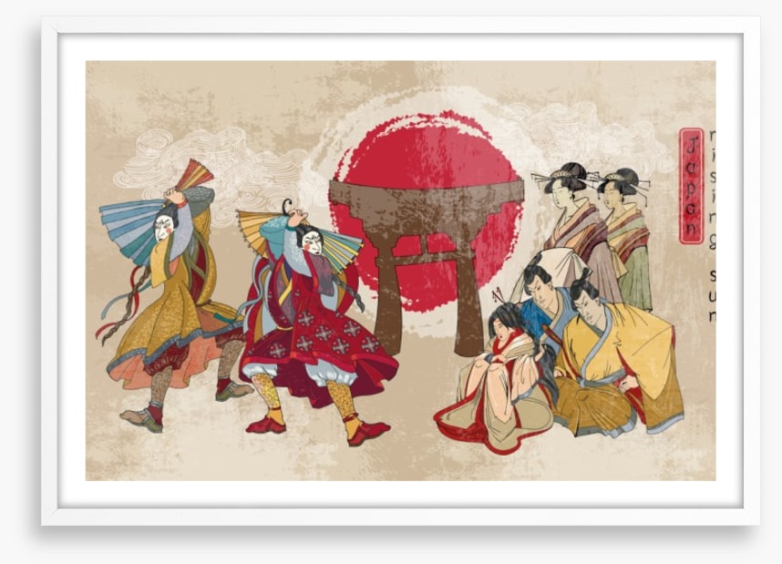 Rising sun kabuki 1