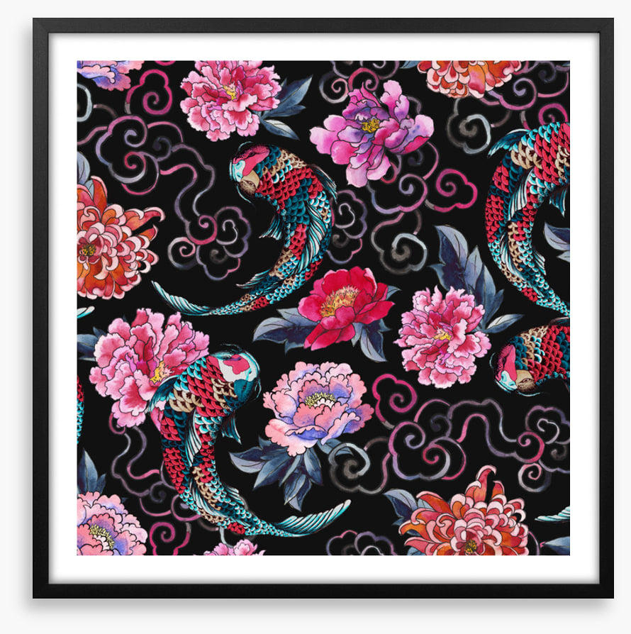 Floral fish