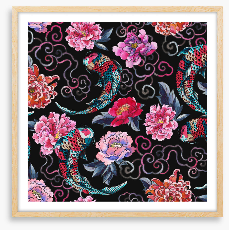 Floral fish