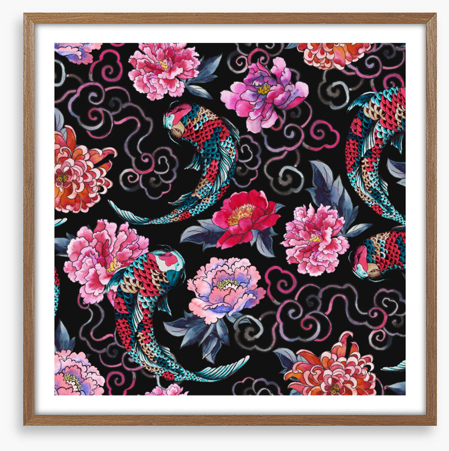 Floral fish