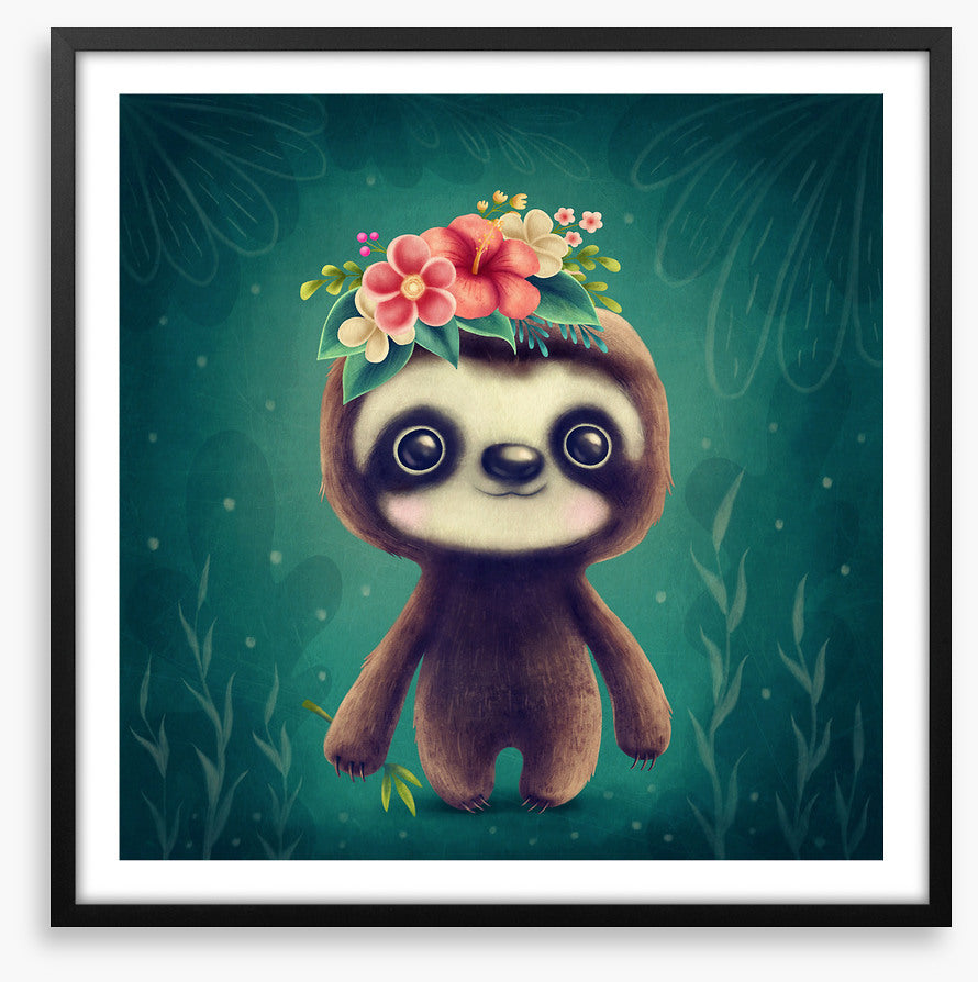 Sweet sloth smile