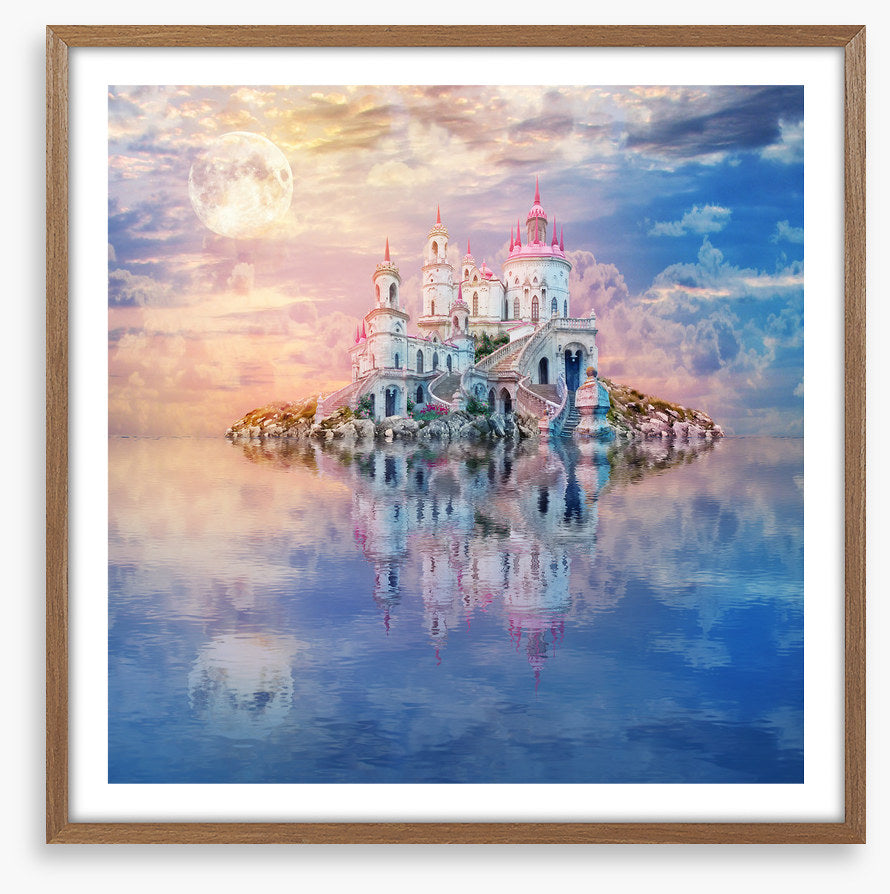 Wonderland castle lake