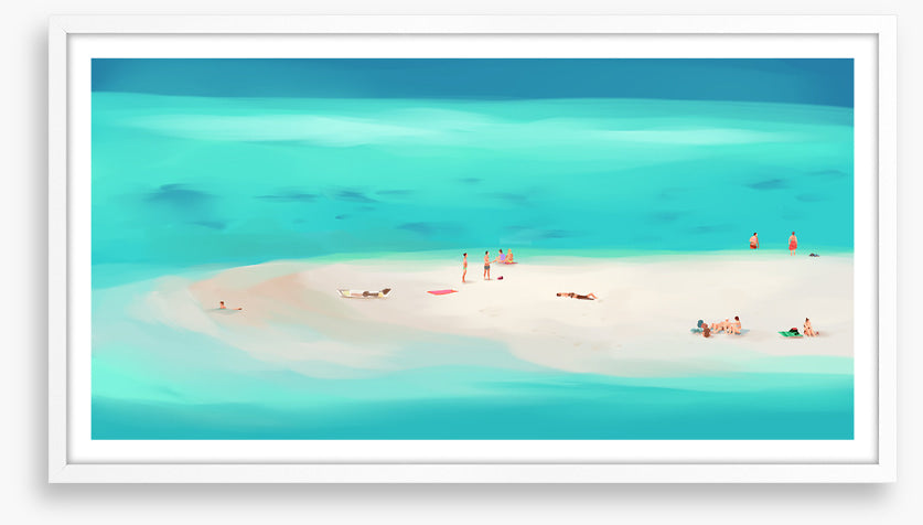Surrounded by sea
