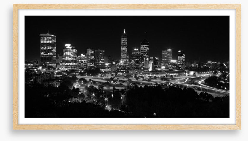 Perth night skyline
