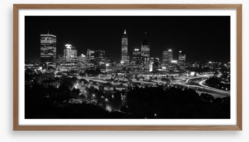 Perth night skyline