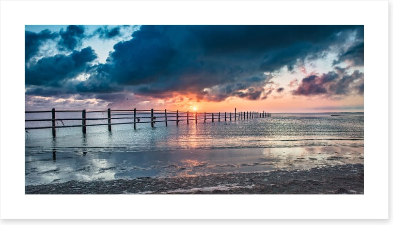 Beyond the breakwater