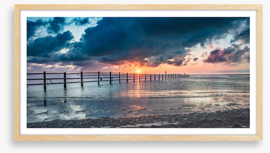 Beyond the breakwater