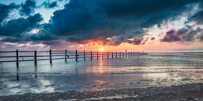 Beyond the breakwater