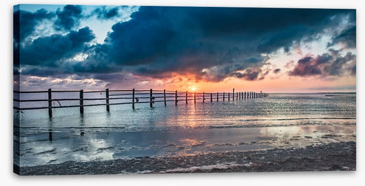 Beyond the breakwater