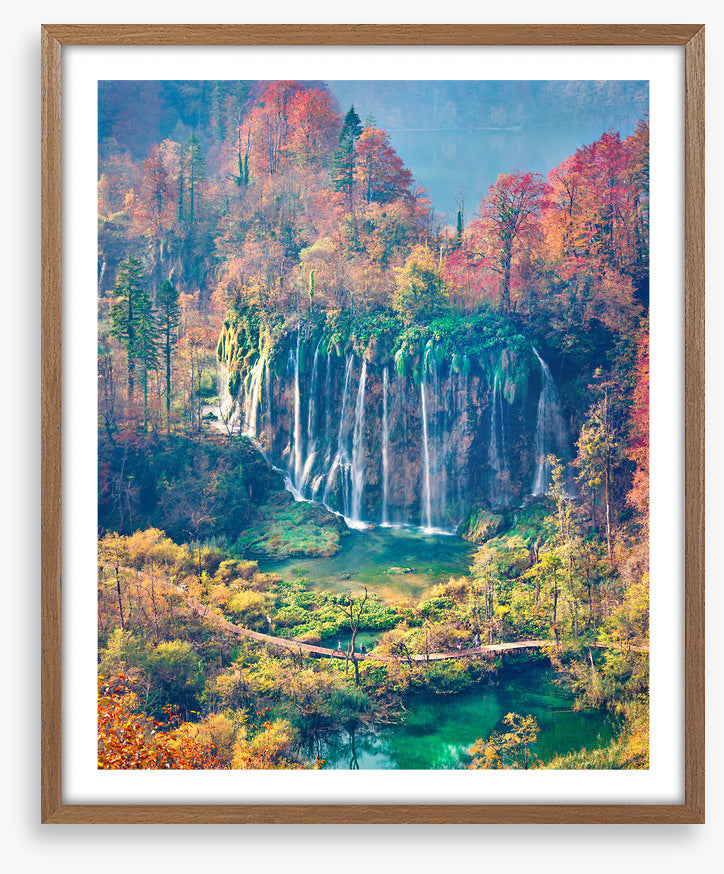 Across autumn