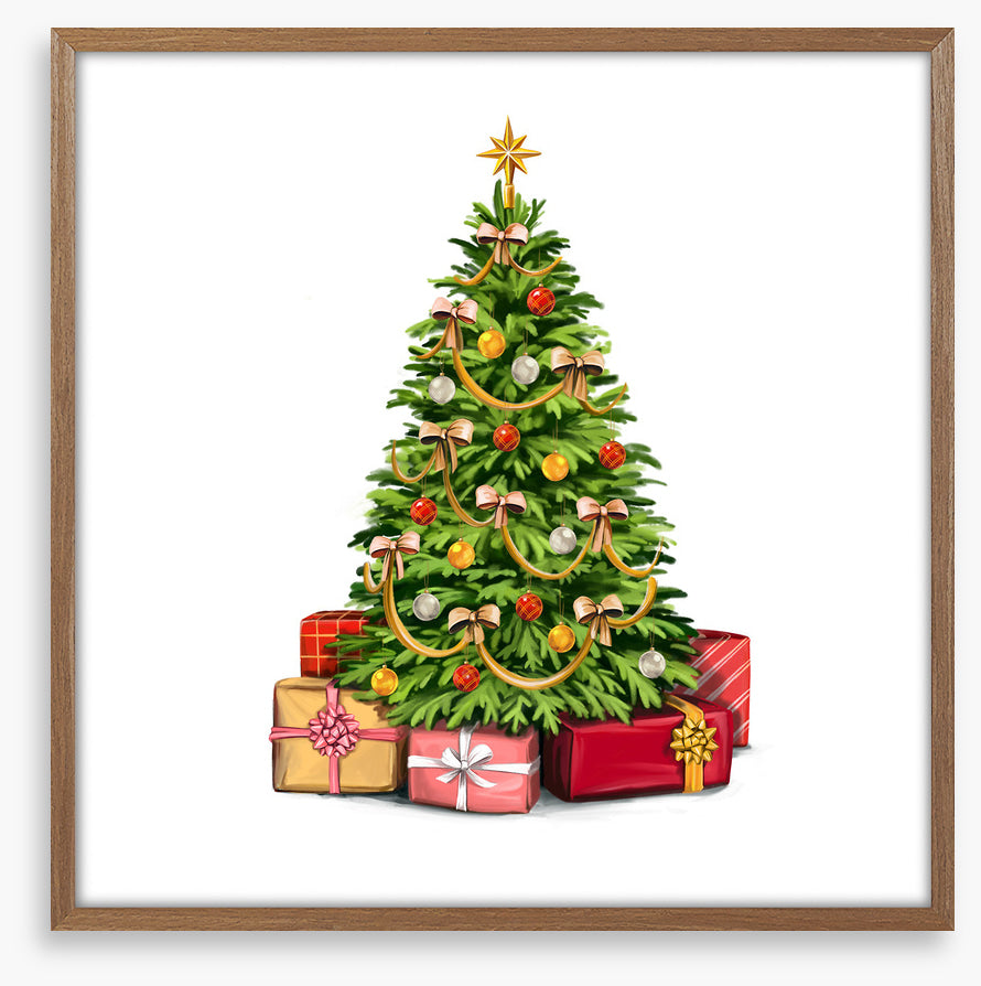 The Christmas tree