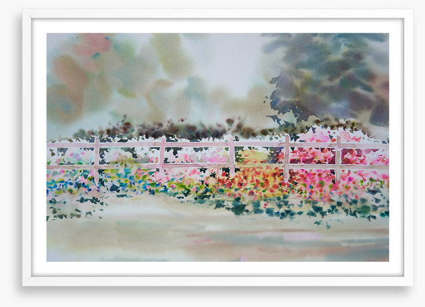 The flower fence