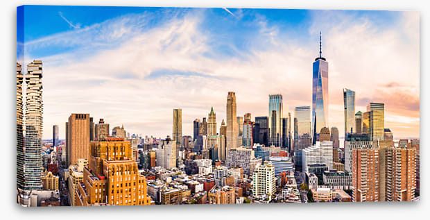Lower Manhattan skyline