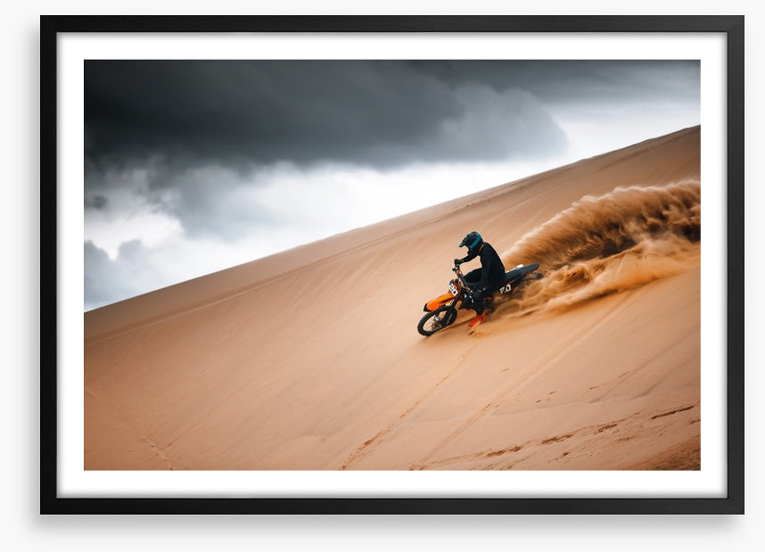 Down the dune