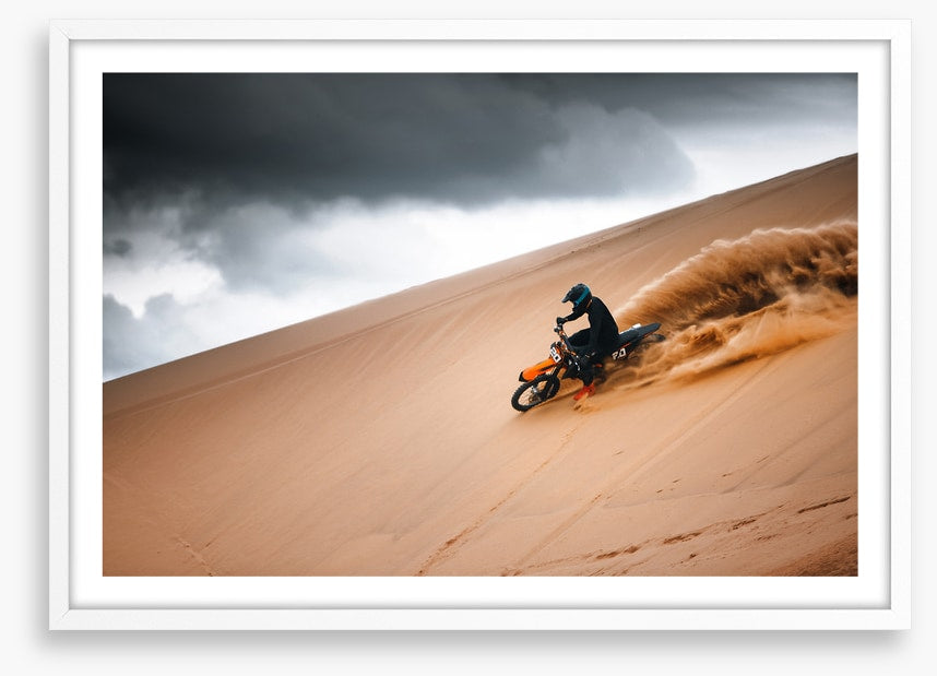 Down the dune