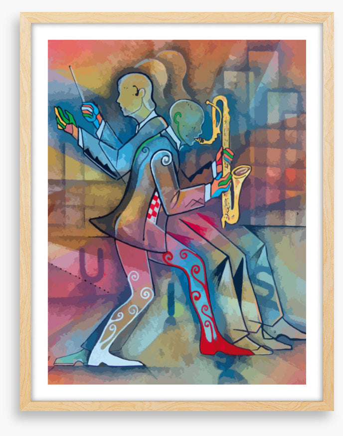 The dancing band