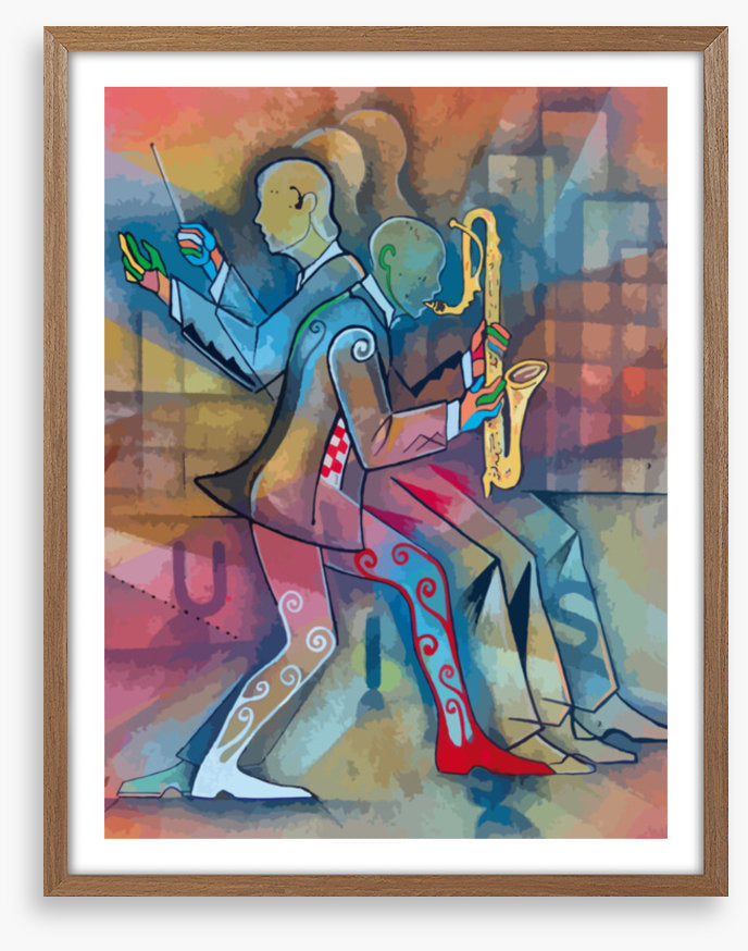 The dancing band